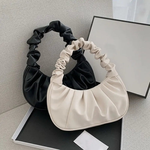 Fashion Cloud Pleated Handbags